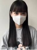 【白川】20代30代40代ぱっつん前髪オルチャンヘア23.5.5