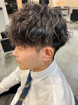ニアウ 太田店(Niau)&nbsp;波巻きパーマツイストスパイラルパーママッシュメンズパーマ