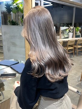 サンクプロジェクト(cinq PROJECT) ミルクティーベージュダブルカラーケアブリーチピンクベージュ