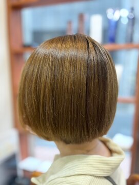 クリュウゲート 吉祥寺店(KURYU GATE) 黒髪/グレーベージュ/レイヤーロング/前髪パーマ[吉祥寺]