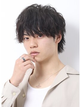 リアン(lien) 『lien.自由が丘　メンズ』　メンズウルフスパイラルパーマ