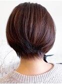 20代30代40代大人可愛いナチュラルハイライト立体感ショートボブ