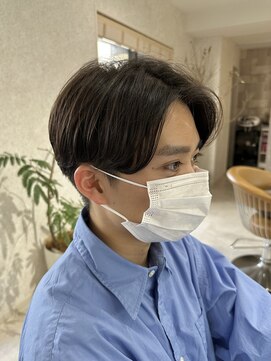 オリ 仙台(Oli) 20～30代毛流れセンターパートニュアンスパーマ［仙台］