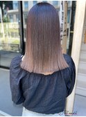 《Jillankh 姫路駅前》ベージュブラウン　赤み消し　ミディアム