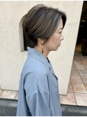 ハンサムショートハイライト