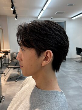 シーフ 千葉(Cyf) フェザーショート/フェザーパーマ/センターパート/千葉駅/保立