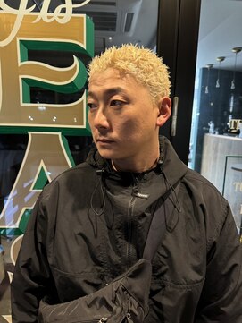 ザスーツブラザーズ(THE SUITS BROTHERS) MEN'SHAIRウルフカルマパーマメンズショートイージーパーマ