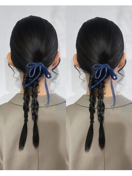 ヘアセット専門店 ナゴミ 池袋店(nagomi) タイトポニー