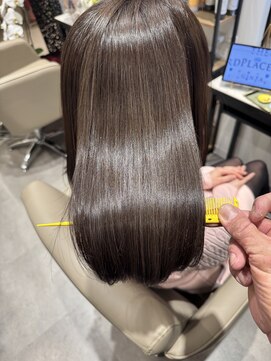 ザ サード プレイス トーキョー ギンザ(THE THIRD PLACE TOKYO GINZA) 【銀座】フルカラー＋髪質改善ミネコラトリートメント