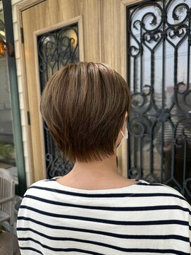 チョコレート(chocolate) 髪質改善大人可愛い20代30代40代50代ショートボブ