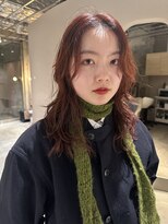 ドレープ(Dreap)&nbsp;【nanoka】オレンジブラウン