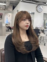 ハピネス 梅田茶屋町店(HAPPINESS)&nbsp;レイヤーカット×ベージュカラー