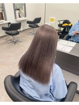 ガルボヘアー 桟橋店(garbo hair) グレージュハイトーン高知美容院