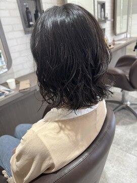 フォルムヘアデザイン 足利店(FORME hair design) ◯外ハネボブパーマ◯：stylist 白石