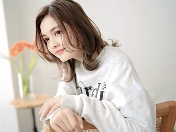 アンリ(Anli)の写真/【一番町アーケード内】mm単位でこだわる顔周り、レイヤーカットが人気*トレンドスタイルはAnliにお任せ☆
