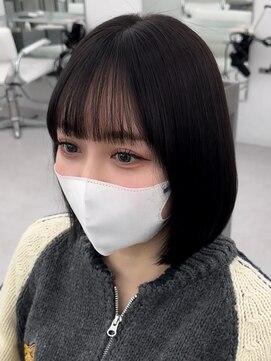 アマトウキョウ アユンチェ(AMA TOKYO×AYUNCHE) 韓国スタイル/ナチュラルくびれヘア_くびれ巻き_レイヤーカット