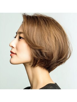 モンド ヘアクリエーション 和田店(monde hair creation) 【monde】ナチュラルショートスタイル／前髪なしショート