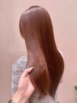 ガーデンヨコハマ(GARDEN YOKOHAMA) コーラルオレンジ ブリーチなし 髪質改善 暗めカラー