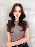 韓国女優みたいな小顔効果 面長さん向けレイヤーヘア