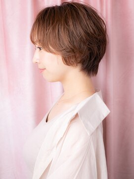 カバーヘアアンドスパ ブリス 浦和(COVER HAIR&SPA bliss) くせ毛風フェザーパーマグランマッシュショートY浦和30代40代
