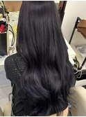 ラベンダーグレージュブリーチなしダブルカラーイルミナカラー