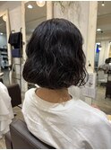 パーマボブ
