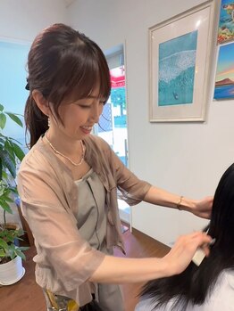 ボニークチュールドットエス(.S)の写真/大人女性が通いやすいサロン。髪のお悩みに合わせたケアをご提案♪大人女性のリピーター多数。