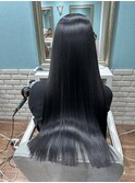 美髪ロングヘア