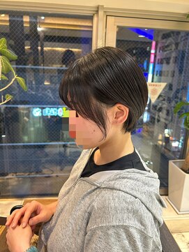 ヘアリゾート粋 ティガ 池袋店(tiga) ショートカット/耳掛けショート/艶髪