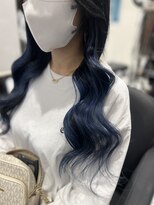 ヘアーデザイン ジェルム(Hair Design germe)&nbsp;黒×ブルーインナー / YUDU