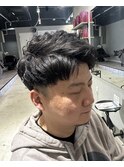 爽やか清潔感アップバング