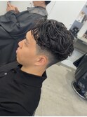 men's/メンズ/リバースセンターパート/ニュアンスパーマ