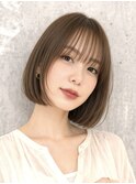 大人ボブ/タッセルボブ/ぱつっとボブ/ボブ/10代20代30代/表参道
