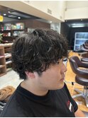 強めシャドーパーマ