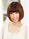 大人可愛い☆正統派ストレートボブ☆ひし形シルエット