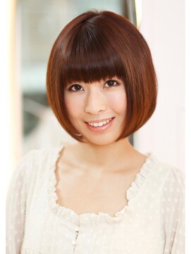 フーガヘアー 元住吉店(FUGA hair) 大人可愛い☆正統派ストレートボブ☆ひし形シルエット