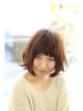 ヘアーサロン カムシー セカンド(Hair Salon Come Se' episode2) 【Come Se' episode2】柔らかエアリーショートボブ