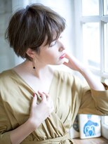 サロンドメルシー (salon de merci)&nbsp;【salon de merci 青葉台】大人ショート　アッシュブラウン