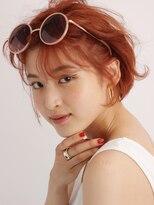 ミスト(mist) 〔mist〕ダブルカラー/ショートボブ/オレンジ/金沢文庫/金沢八景