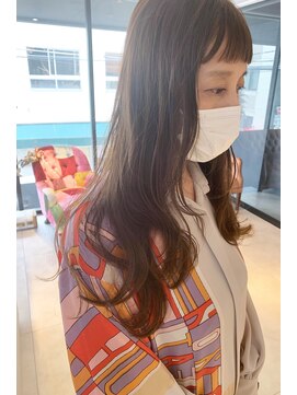 ティル(till) 【till_emi】ash beige ＋ うる艶ロング