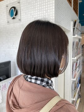 スタジオ アルファプラス 日暮里店(studio α+) 30代40代50代◎大人ナチュラルショートボブ　日暮里