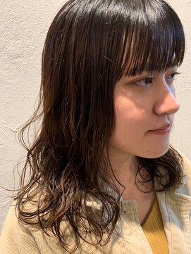 ソレイユ シンサカエ(SOLEIL SHINSAKAE) イメチェンにおすすめ♪濡れ感がおしゃれなゆるふわパーマ☆