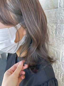 オンド(onde) ブリーチ無しインナーカラー