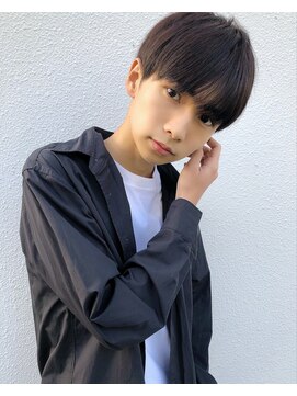 リークフー(Ree cu fuu) 20代30代清潔感☆シースルーのコンパクトマッシュ Con