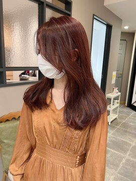 コバルト(Cobalt) 20代30代大人可愛い韓国風艶髪秋冬ラベンダーピンクブラウン