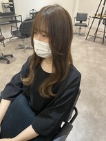 ナンバー(number+)&nbsp;10代20代30代大人かわいいオルチャン艶感オリーブベージュ