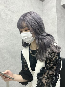 アンドミライ(& mirai) 【ラベンダーグレージュ】【ラベンダーカラ】【梅田美容室】anz