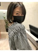 ボブレイヤーで軽くふんわり(前)