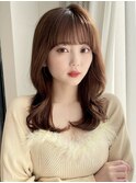 韓国前髪/髪質改善/前髪カット/ハイライト/ヘッドスパ/ブリーチ