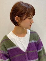 ロンドブルーム 天神大名店(Lond Bloom)&nbsp;ショコラアッシュベージュカラーボブ大人ショートボブショート